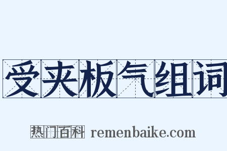 受夹板气组词是什么意思的图片